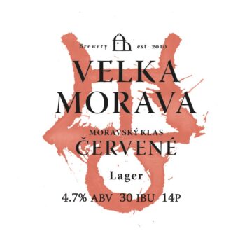 Пиво Velka Morava - Moravsky klas Cervene