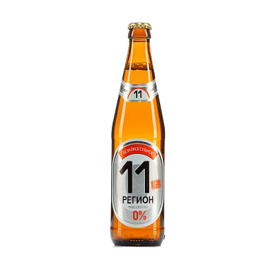 Безалкогольное пиво "11 регион"